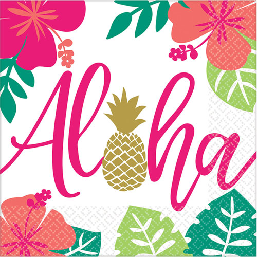 Aloha Paper Napkins - SALE