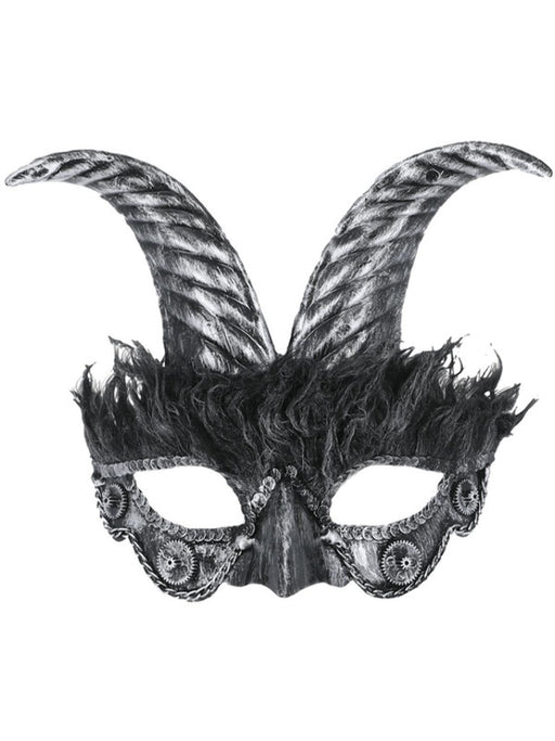 Silver Horned Mask - SALE