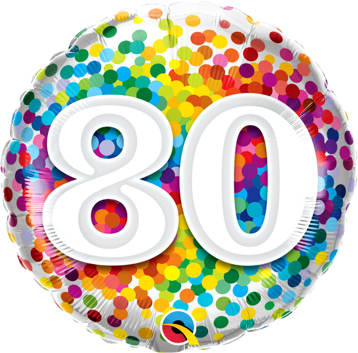 Age 6-100  Birthday Foil Balloon