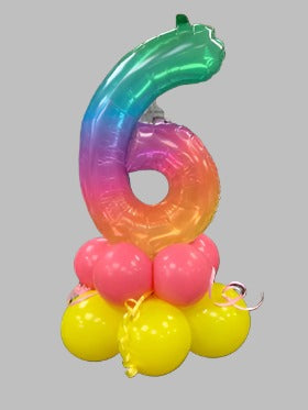 Age Mini Table Balloon Decoration