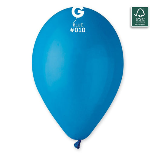 Plain Classic blue Latex Balloon