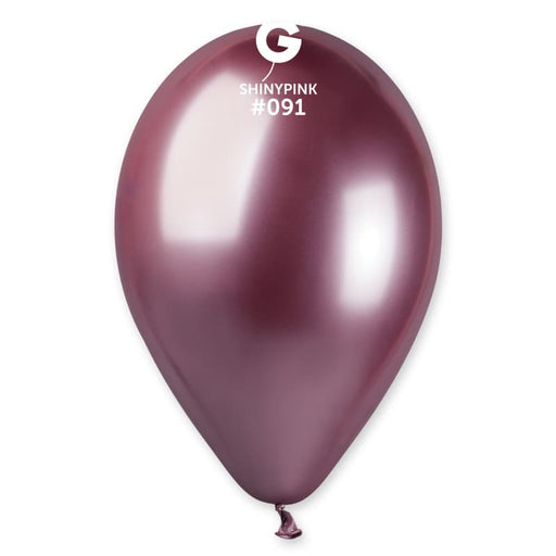 Shiny Pink Latex Balloon