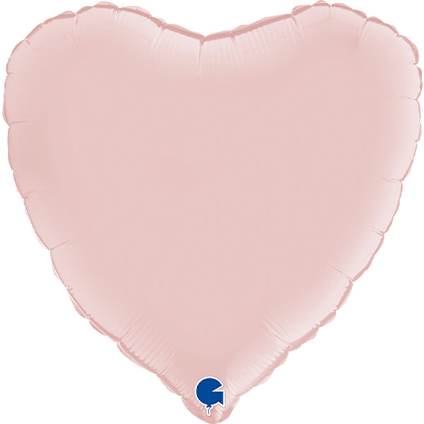 Pastel Pink Heart Foil Balloon