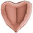 Heart Foil Balloon (Rose Gold)