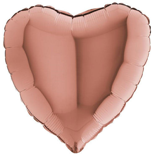 Heart Foil Balloon (Rose Gold)