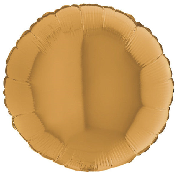 Gold Round Foil Balloon