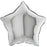 Star Foil Balloon (Silver)