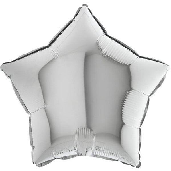 Star Foil Balloon (Silver)