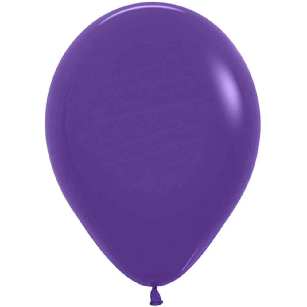 Plain Purple  Latex Balloon