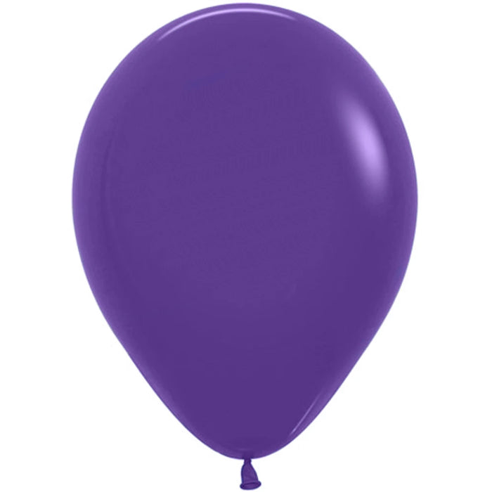Plain Purple  Latex Balloon