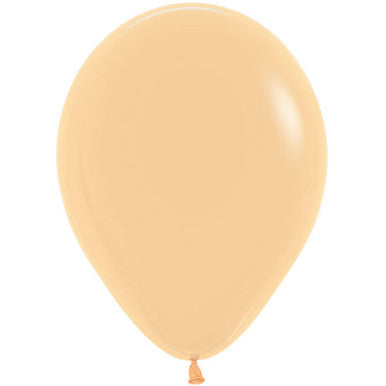 Pastel Peach Blush Latex Balloon