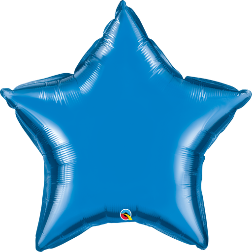 Giant Foil Blue Star Balloon