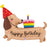 Dachshund Happy Birthday balloon