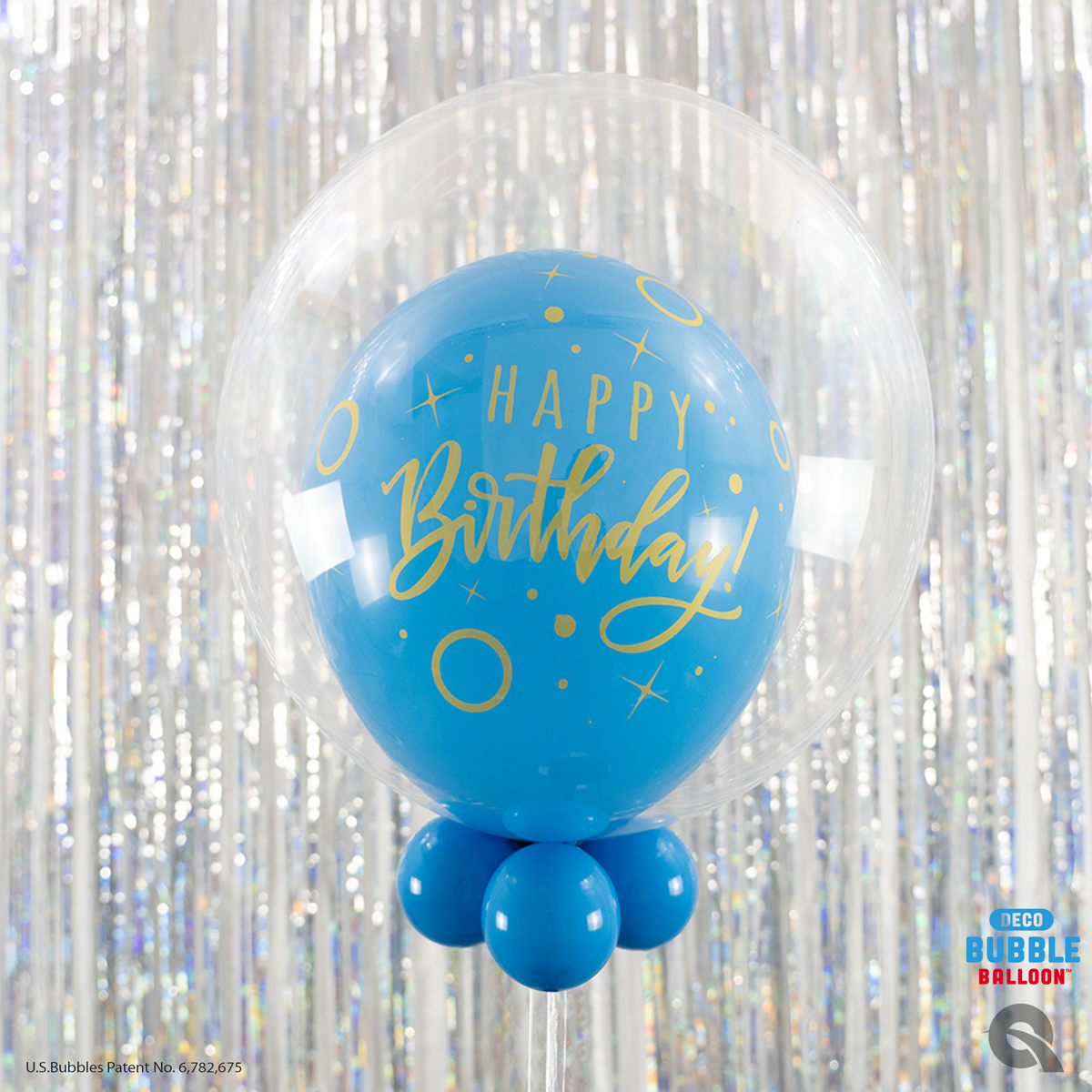 Clear Happy Birthday Bubble Balloon — Sweet Celebrations Ltd