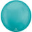 Vibrant Blue Orbz Balloon