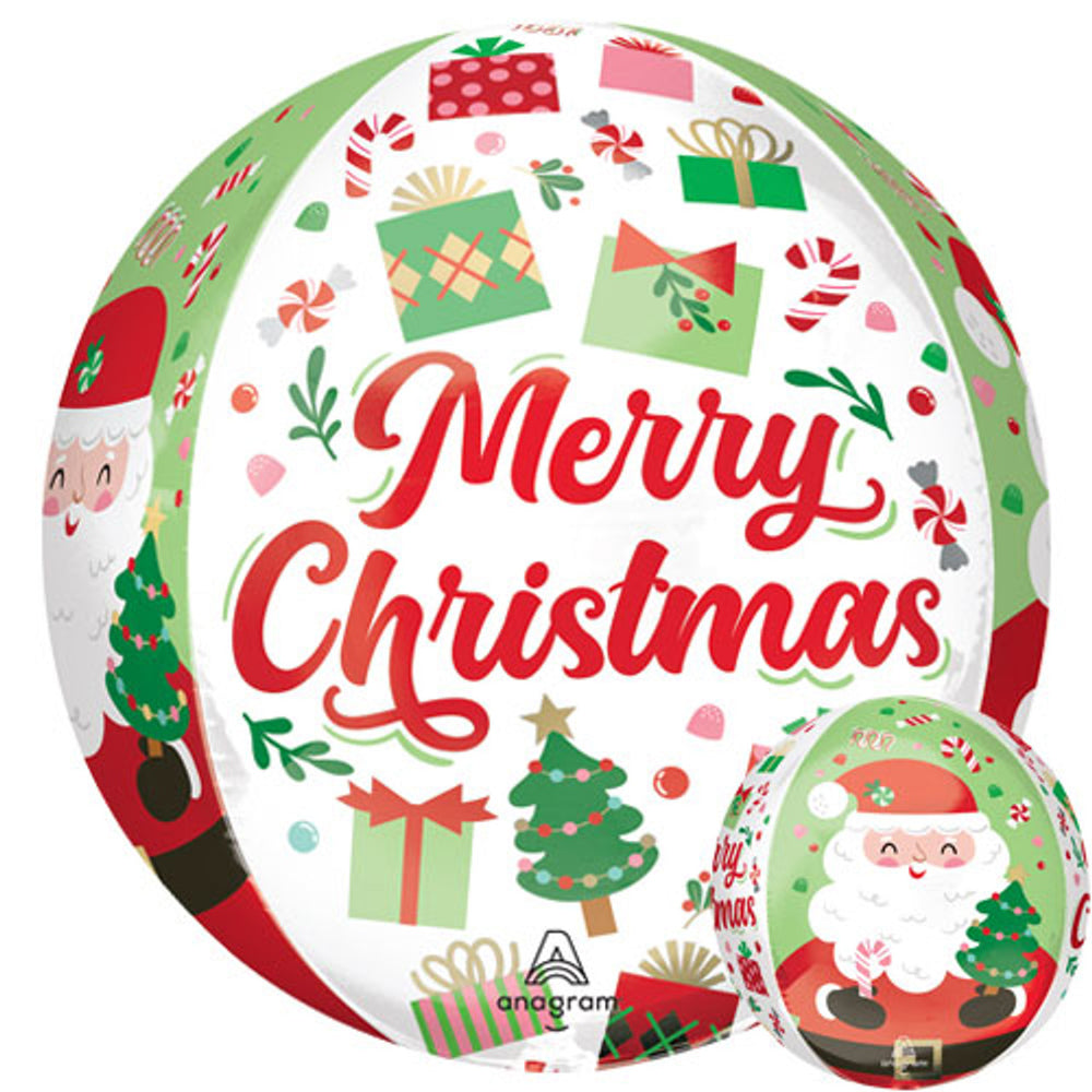 Merry Christmas Large Balloon