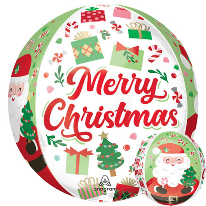 Merry Christmas Large Balloon
