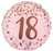 Pink and Gold Age Birthday Bouquet (Age 16-70)