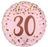 Pink and Gold Age Birthday Bouquet (Age 16-70)