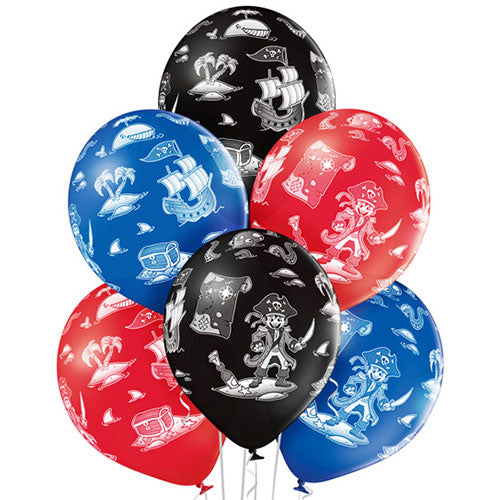 Pirate Balloons  x6