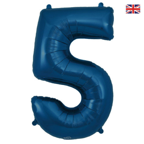 Navy Numbers 0 - 9  Balloons