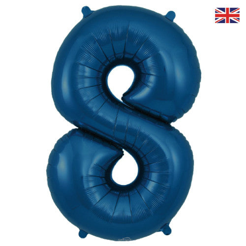 Navy Numbers 0 - 9  Balloons