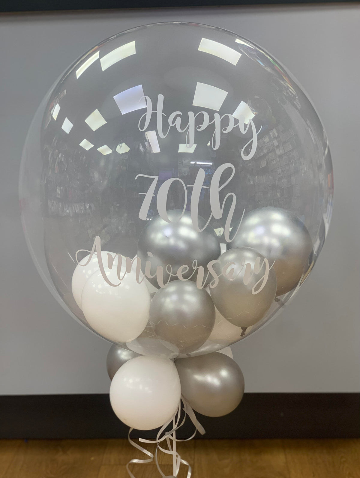 Personalised Clear Bubble Balloon — Sweet Celebrations Ltd