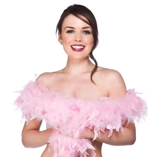 Pastel Pink Feather Boa (Ac-9004)