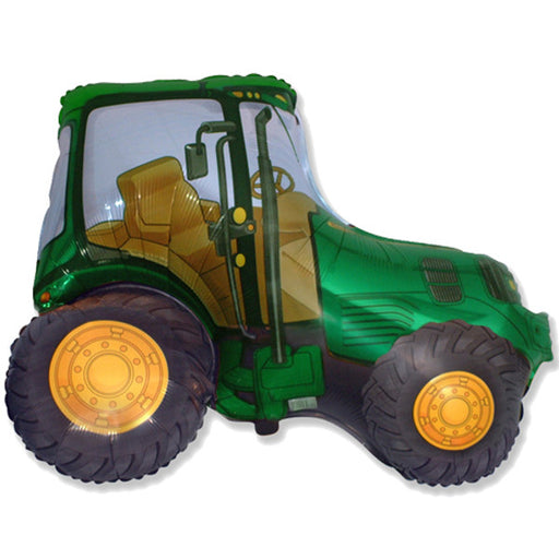 Green Tractor Balloon