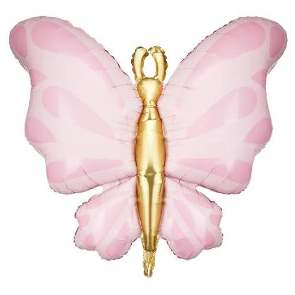 Pink Butterfly Balloon