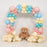 Balloon arch with flowers