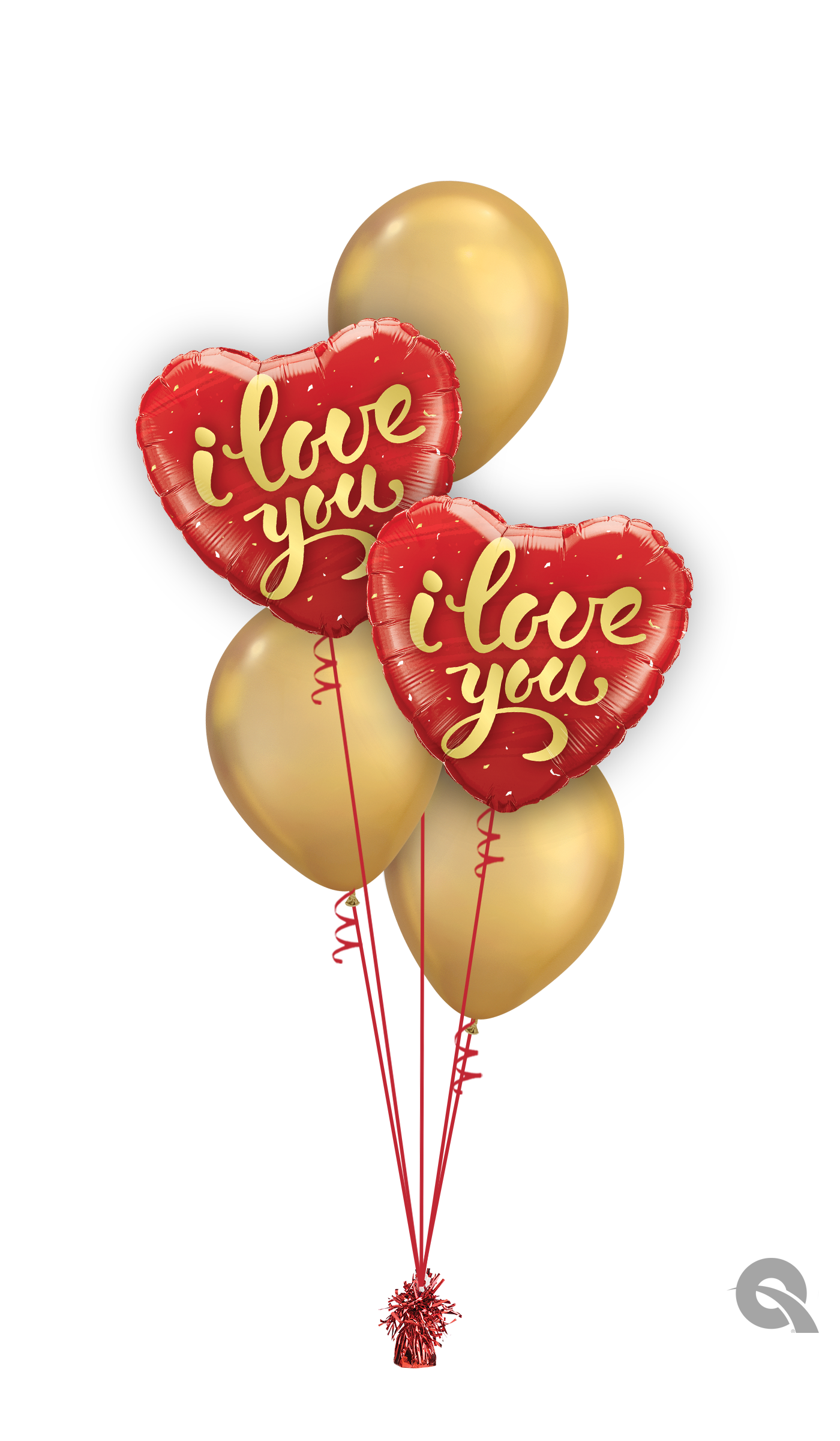 I Love You Balloon Bouquet