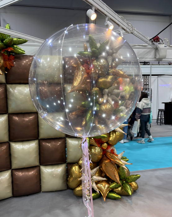 LED Light Up Clear Bubble Balloon