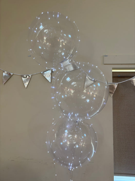 LED Light Up Clear Bubble Balloon