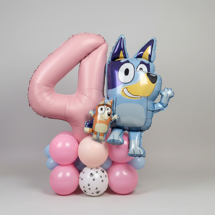Bluey Balloon Stack