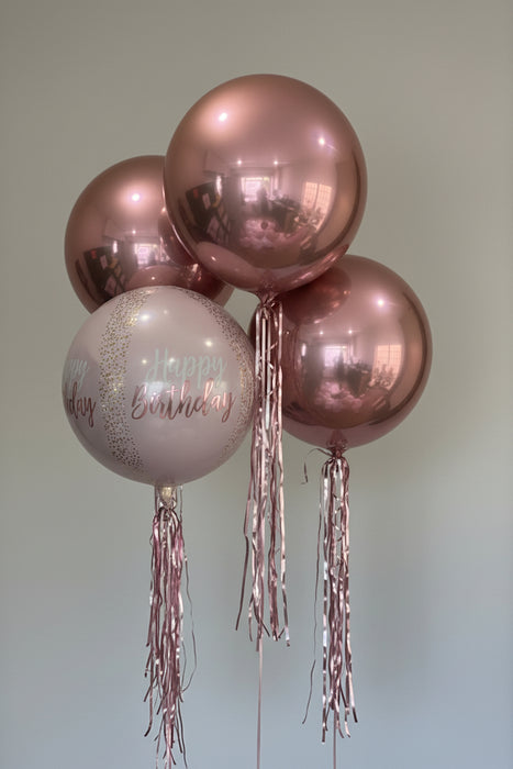 Happy Birthday Orbz Balloon