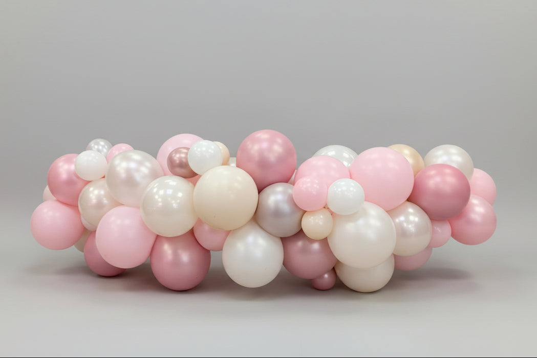 Shades of Pastel Pinks Balloon Garland