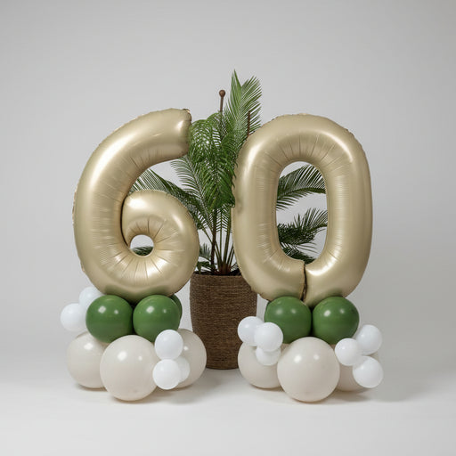 Cream Age Number Stack Centrepiece