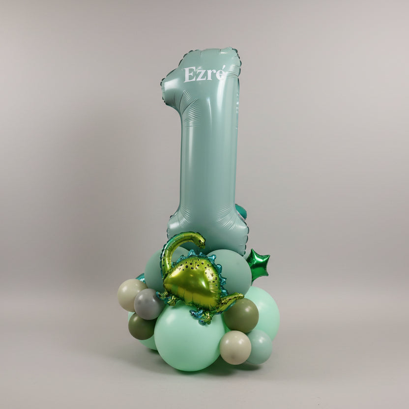 1st Birthday Dinosaur Stack