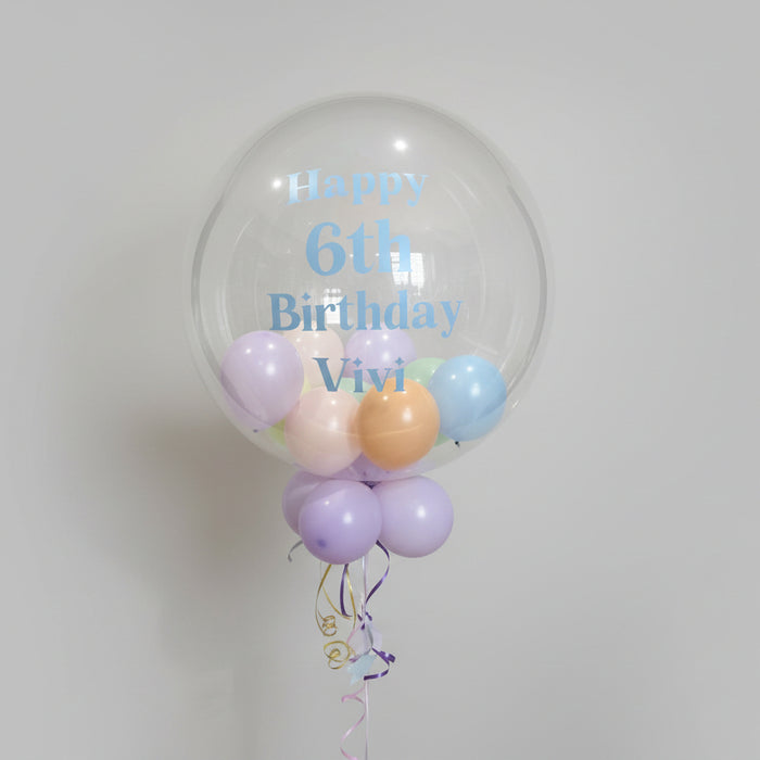 Personalised Clear Bubble Balloon