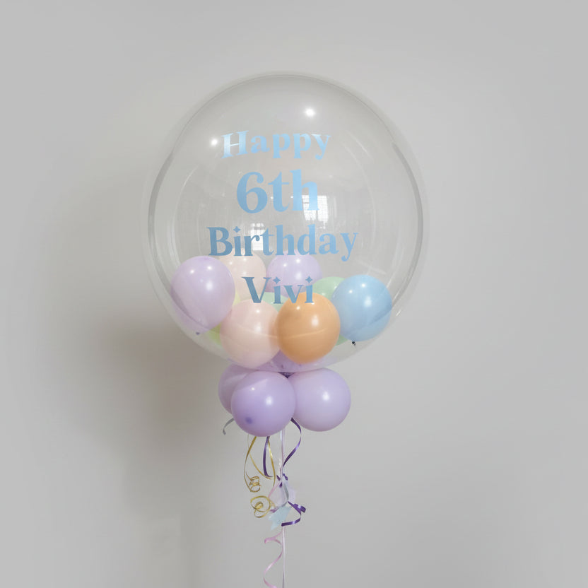 Personalised Clear Bubble Balloon