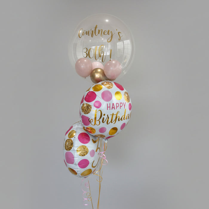 Personalised Balloon Cluster