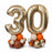 Gold Age Number Centrepiece