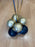 Personalised Gold/Navy foil balloon