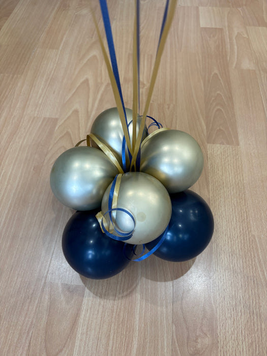 Personalised Gold/Navy foil balloon