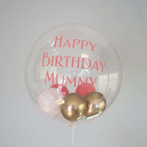 Happy Birthday Mummy Bubble Balloon