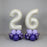 Cream Age Number Stack Centrepiece
