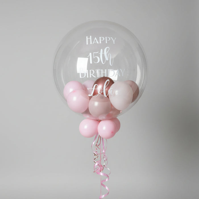 Personalised Clear Bubble Balloon
