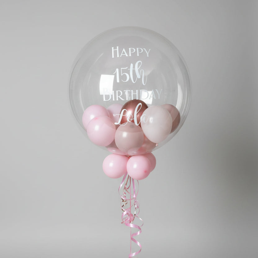 Personalised Clear Bubble Balloon
