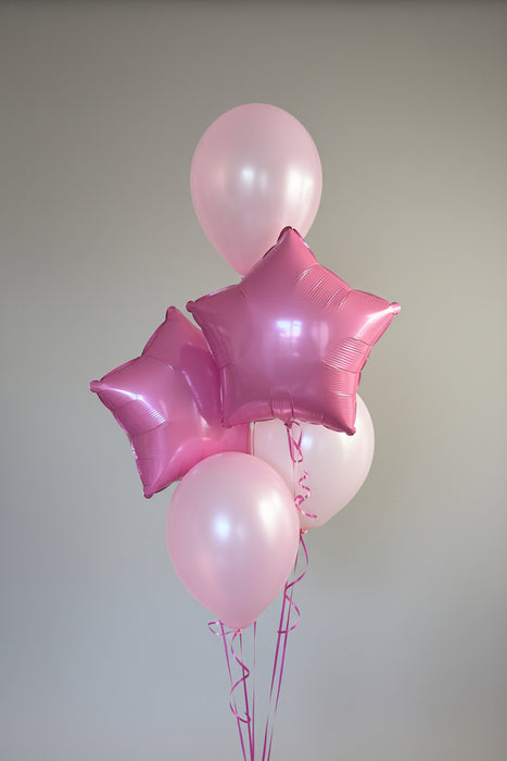 Pink Balloon Cluster